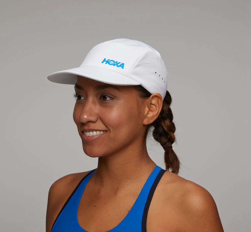 Hoka Hats NZ - Hoka One One All Gender Per White (TOH561798)